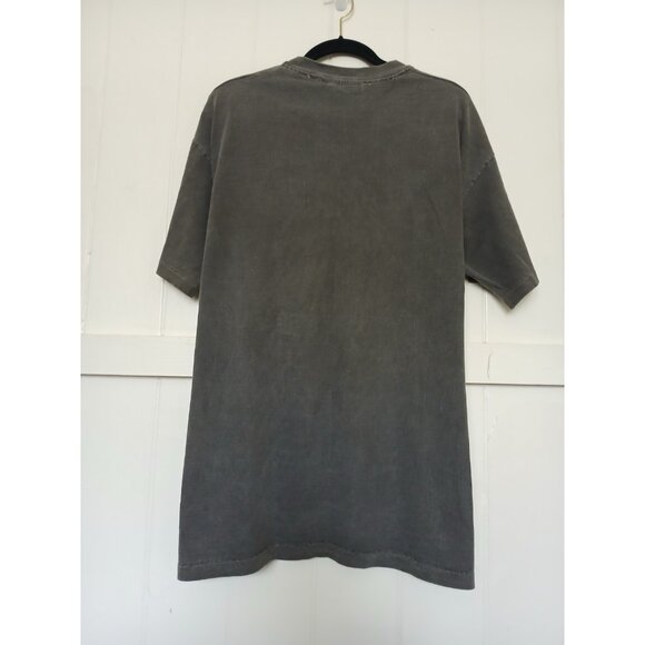 Vintage DKNY Spellout Graphic T Shirt Adult OSFA Cotton Made USA Short Sleeve - Picture 2 of 12